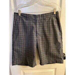 Ben Hogan Performance Golf Collection Shorts Men’s Size 32 Gray Plaid.